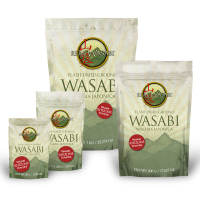Fresh Real Wasabi Rhizomes | Authentic Wasabia japonica Roots