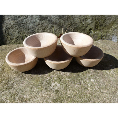 Wooden pinch bowls